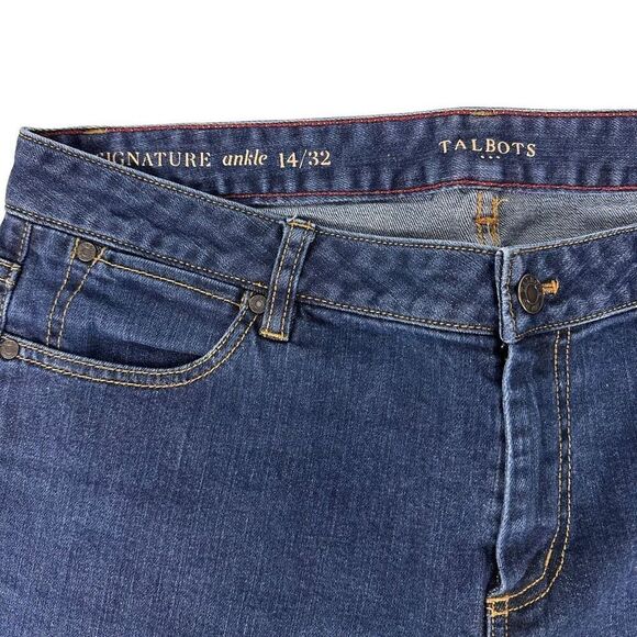 Talbots Signature Ankle Denim jeans size 14/32 - Picture 4 of 7